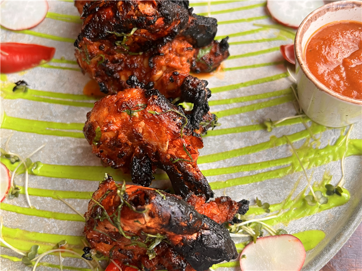 tandoori prawns